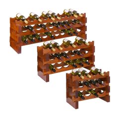 Wine rack CASANOVA, cherry