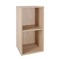 Rack module, narrow, D 33 cm, light oak