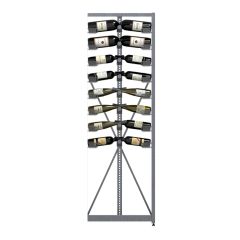 Xi Rack 8 wine rack: add-on module, 8 levels