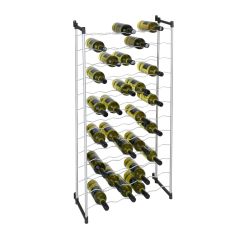 Bardolino metal wine rack module 4 for 72 bottles