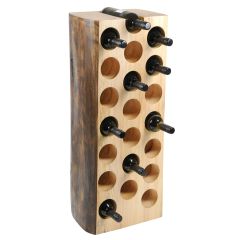 Tree trunk wine rack, Steigerwald model