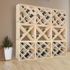 Wine rack system 50cm, natural - modular