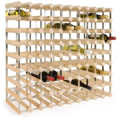 Modular wine rack system TREND 90bottles, natural, D 22,8 cm