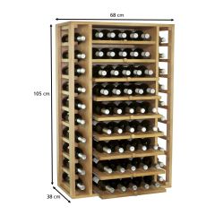 Wooden wine rack PROVINALIA, module 8