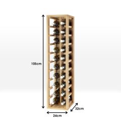 PROVINALIA wine rack model 13, pine