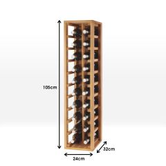 PROVINALIA wine rack model 13, oak