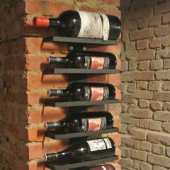 Wall Mounted Wine Rack for 1.5 litre Magnum Bottles