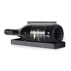 Wall shelf Black Pure for 1 bottle of 0,75l
