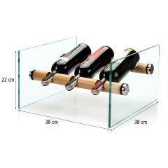 Wine rack CRYSTAL - small