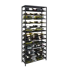 Metal Wine Rack BLACK PURE, Model 7