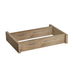 Plinth, W 45 cm x D 31 cm, country oak