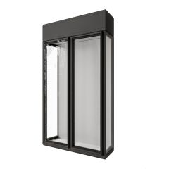 Vitrus glass cabinet, two doors