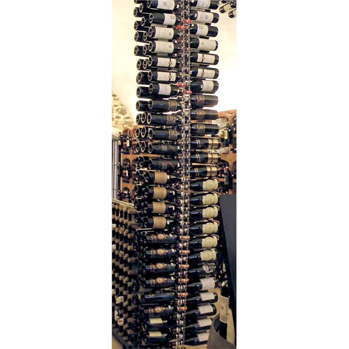 Wine rack LUCIDA, acrylic with LED lightning