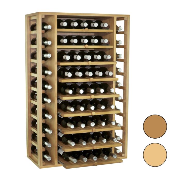 Wooden wine rack system PROVINALIA, module 8