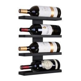 Wall Mounted Wine Rack for 4 Magnum Bottles Winerack Plus