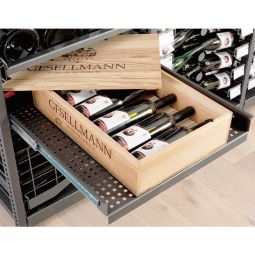 Full extension for wine crates to Xi wine rack Rack