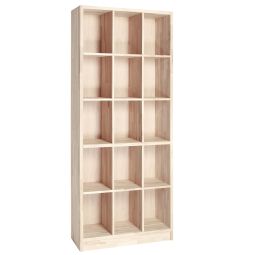 Wine rack PRESTIGE 2, natural oak