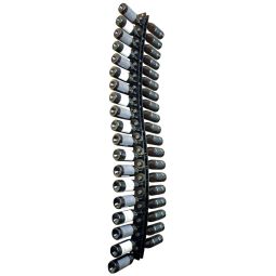 Wine rack SALERNO, black