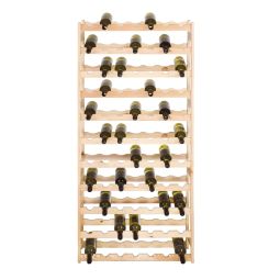 Wooden wine rack SIMPLEX, model 4, untreated