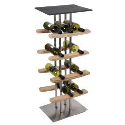 Wine rack BARBERA oak wood