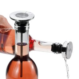 Wine pourer & stopper