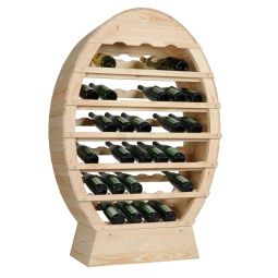 Large wine barrel rack