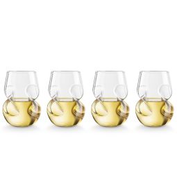"Fine Wine" White Wine Glasses Set of 4