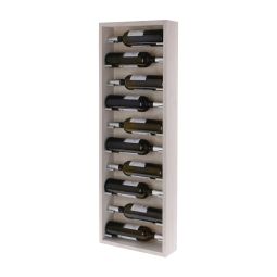 Wall wine rack VALENCIA, white