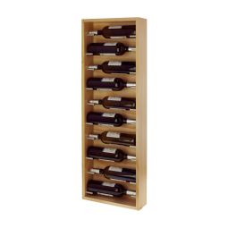 Wall wine rack VALENCIA, natural