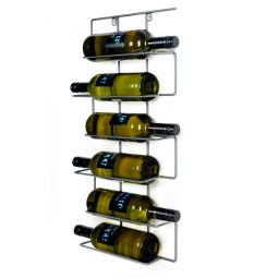 Wall wine rack WALLIS silver