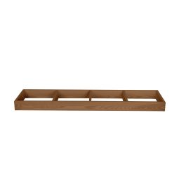 Wine rack 60 cm, base 120 cm wide, stained brown
