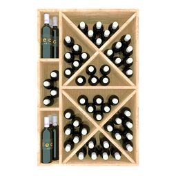 Weinregal PROVINALIA Modell 38, Kiefer
